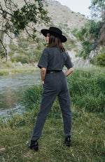 Ruger Washed Denim Jumpsuit - FINAL SALE
