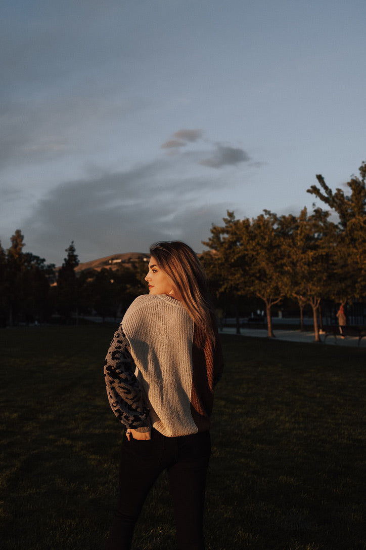 Hadley Multi Toned Sweater - FINAL SALE