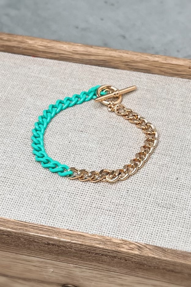Aminah Two-Tone Bracelet