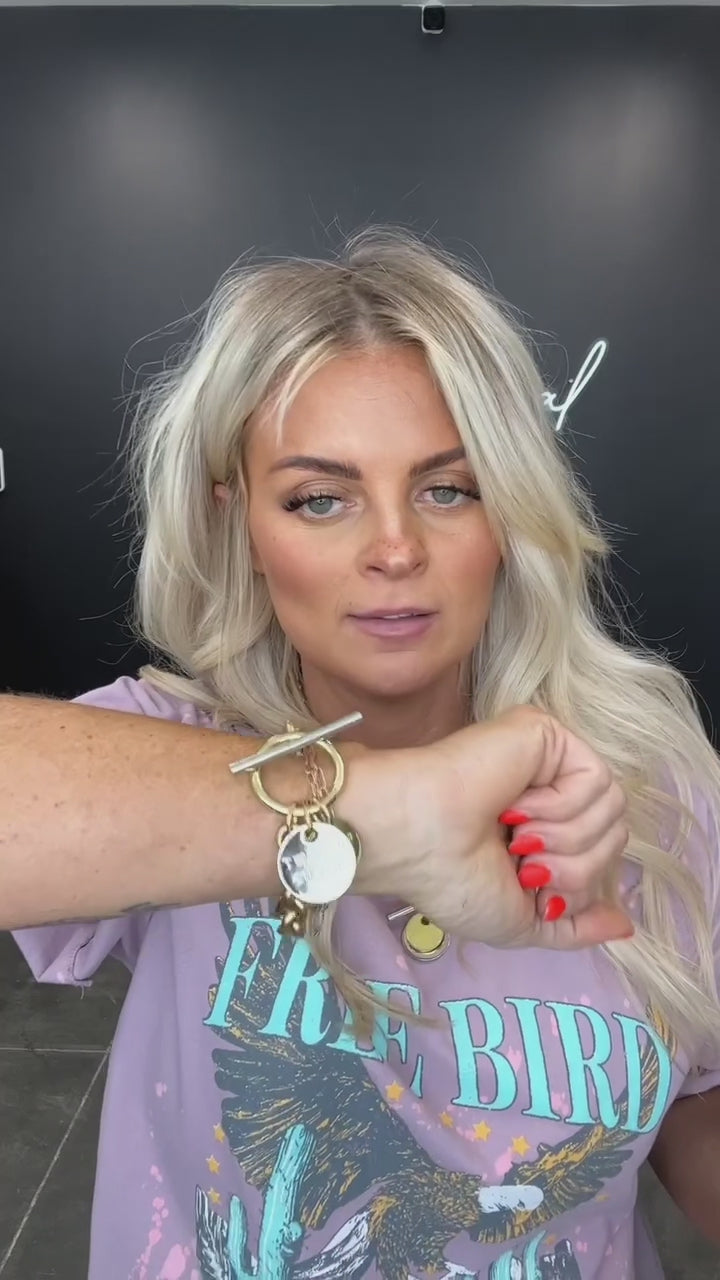 Twisted Silver Capture Bracelet
