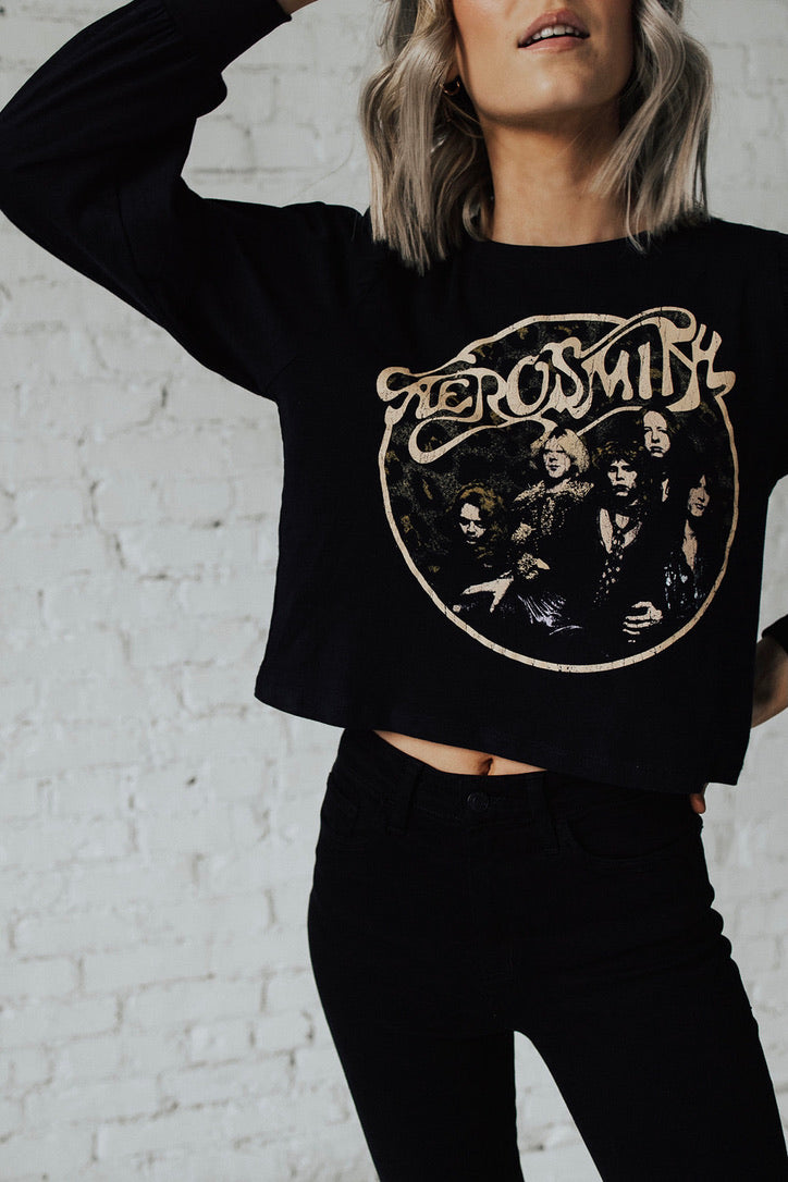 Aerosmith Back In The Saddle Top - FINAL SALE