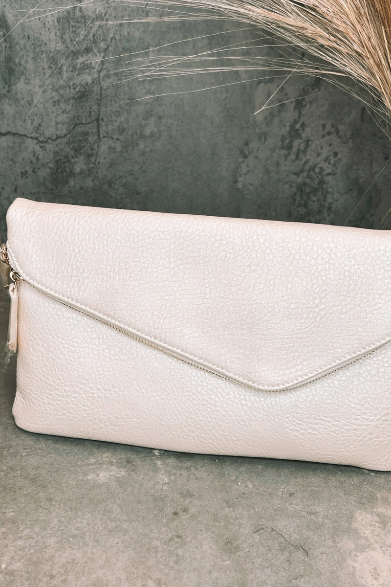 Alena Zipper Clutch