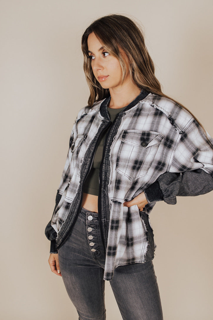 Milana Plaid Shacket