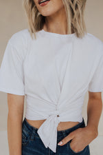 Hollis Front Tie Top - FINAL SALE