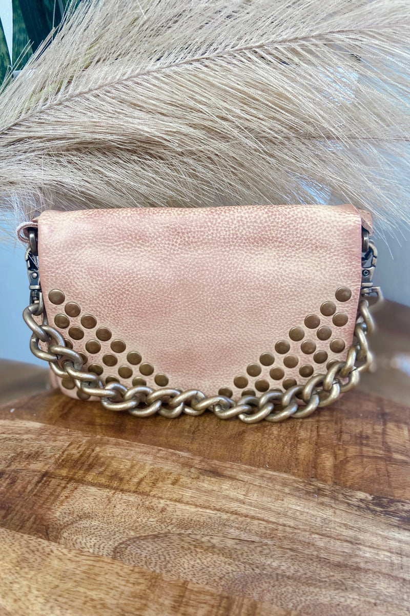 Risky Business Studded Clutch Bag