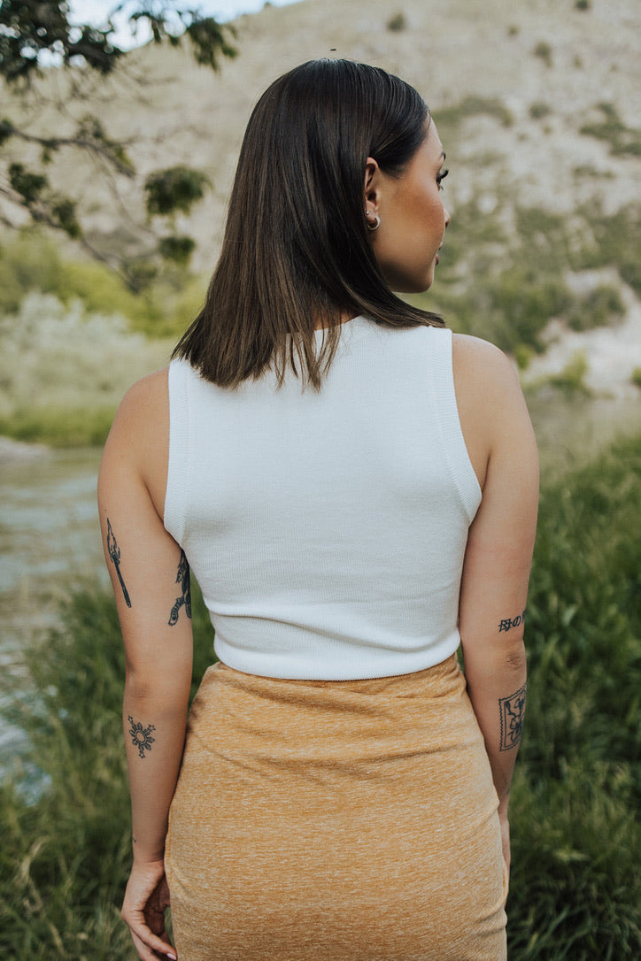 Crosby Knit Crewneck Tank - FINAL SALE