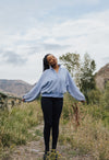 Mira Button Collared Sweatshirt