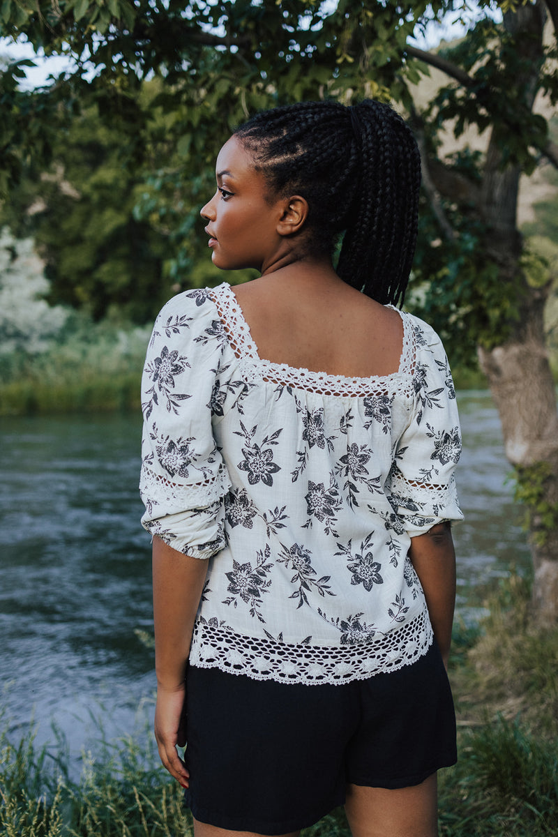 Bonella Floral Blouse - FINAL SALE