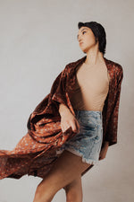 Alessandra Silky Kimono
