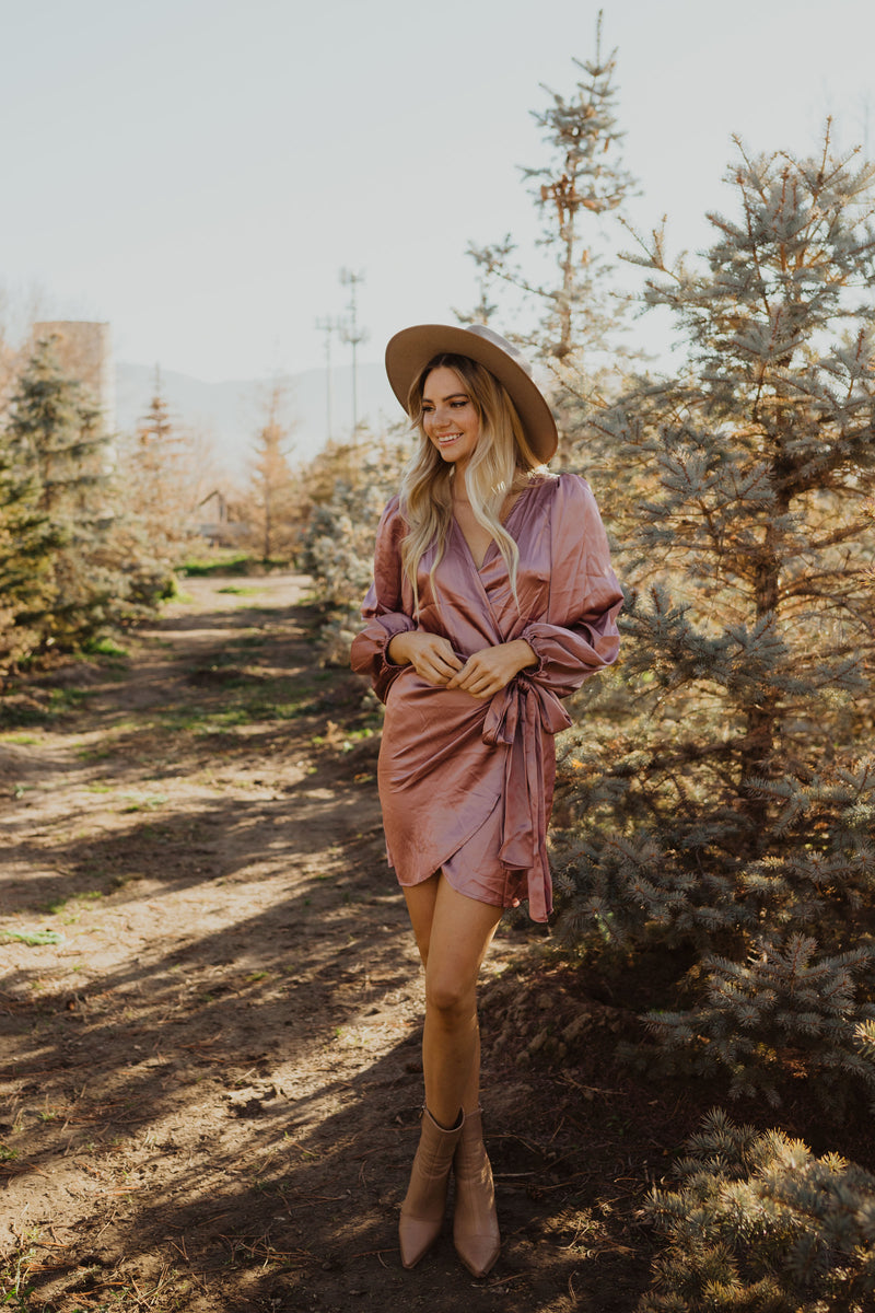 Katie Mini Wrap Dress - FINAL SALE