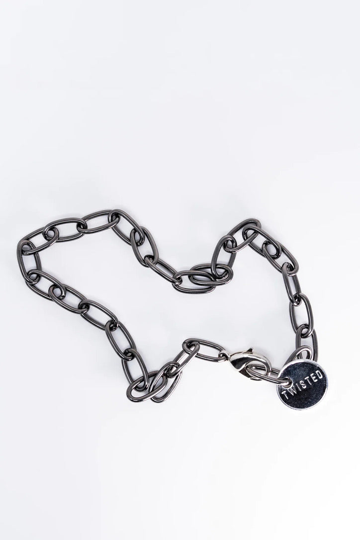 Twisted Silver Classic Necklace - FINAL SALE