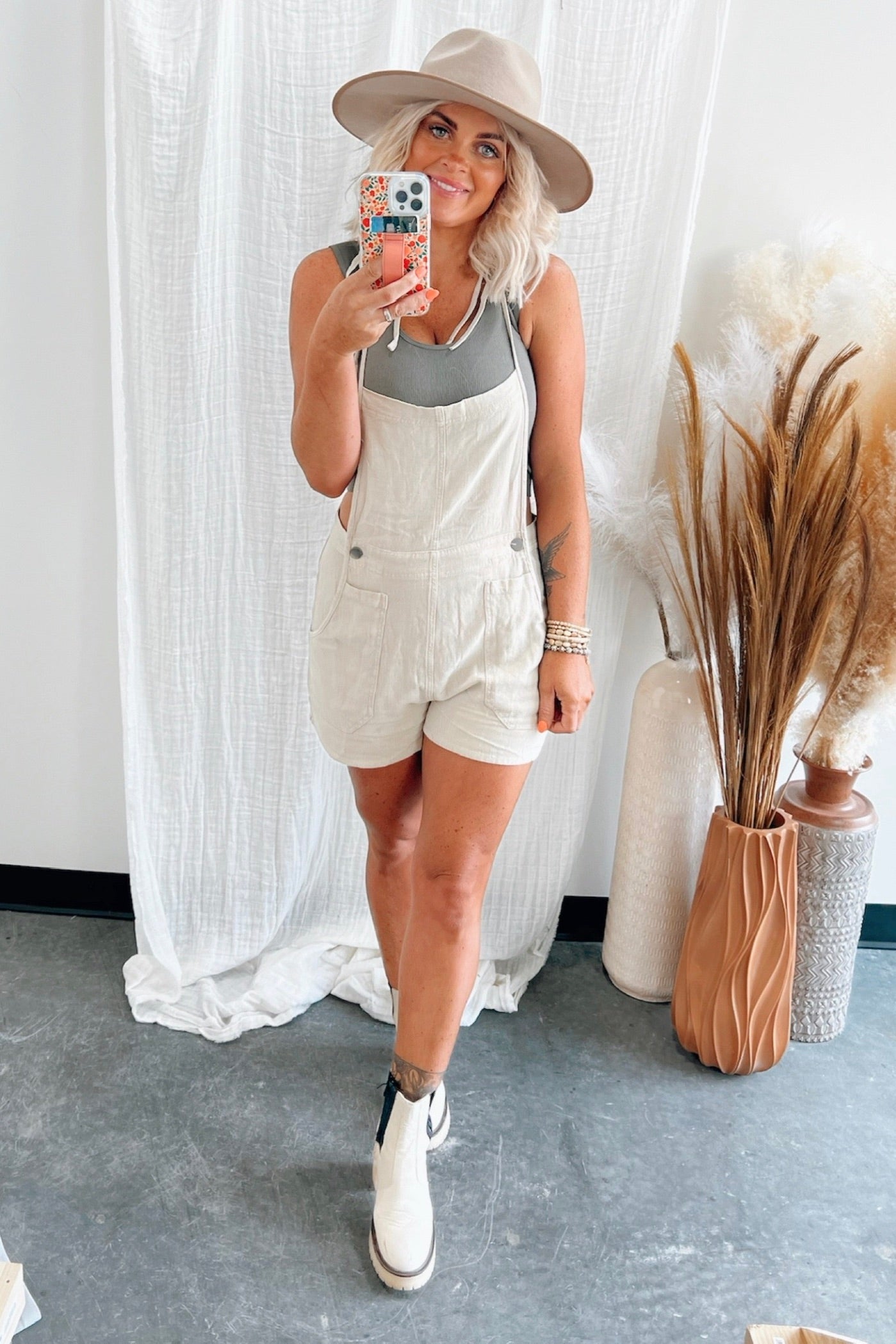 Call It Love Pocket Overalls - FINAL SALE