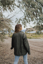 Vines Button Down Coat