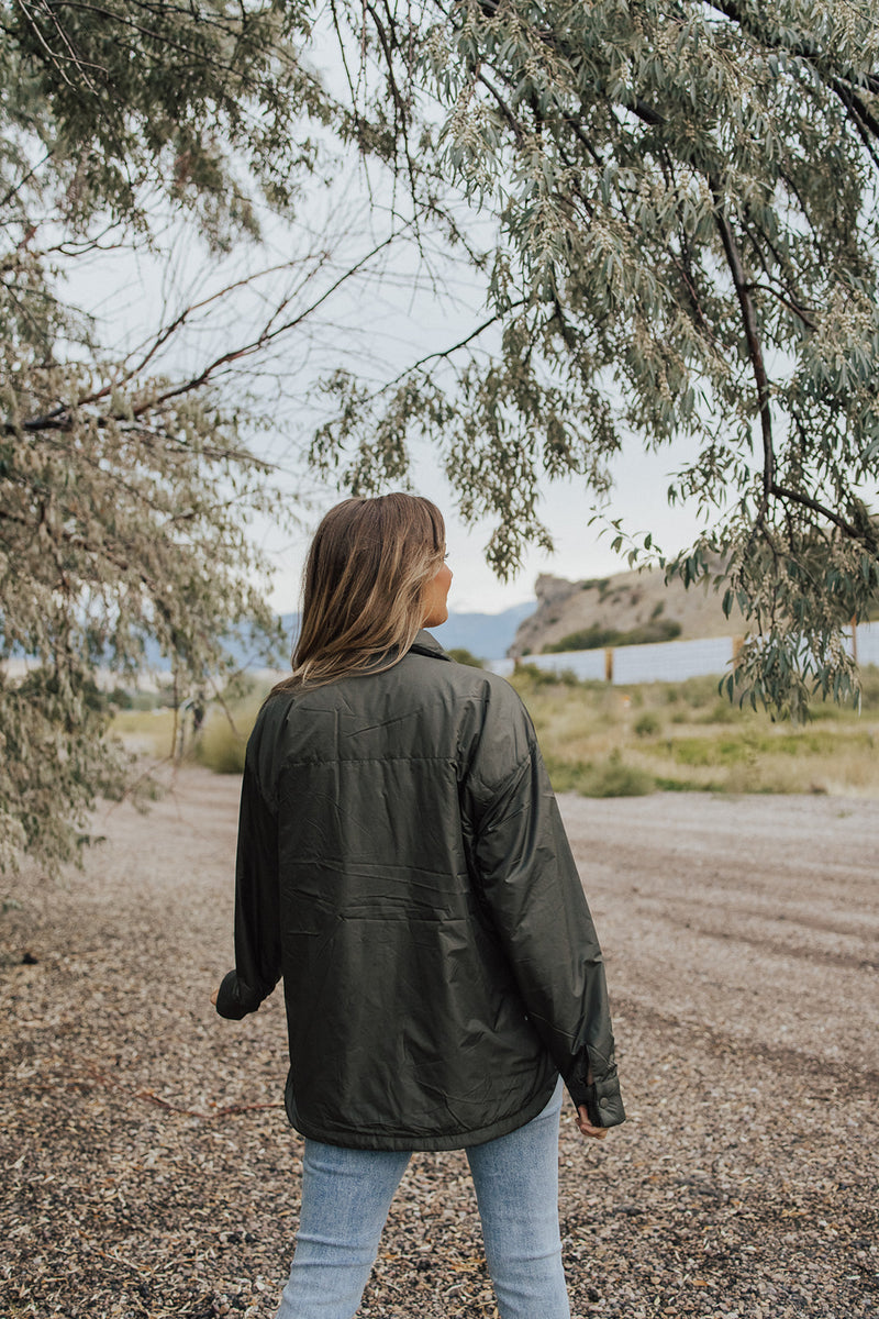 Vines Button Down Coat