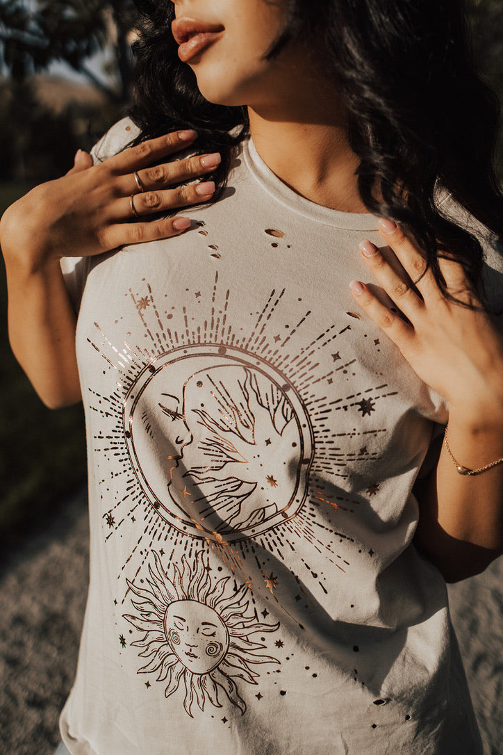 Sun And Moon Tee - FINAL SALE