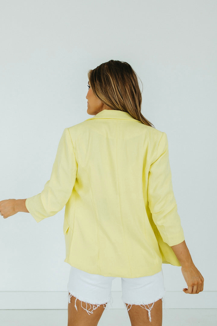 Millie Ruched Blazer