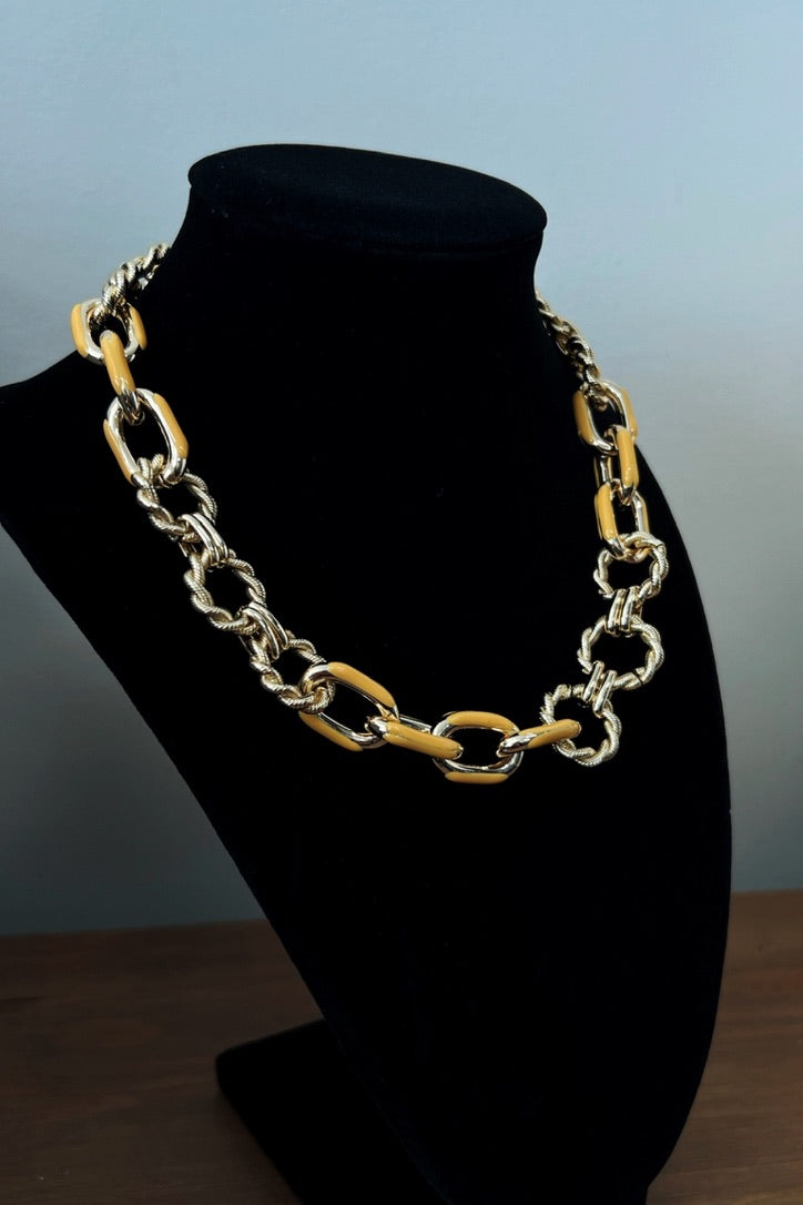 Penelope Twisted Chain Necklace - FINAL SALE
