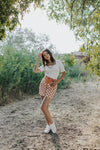 Brinkley Checkered Skirt