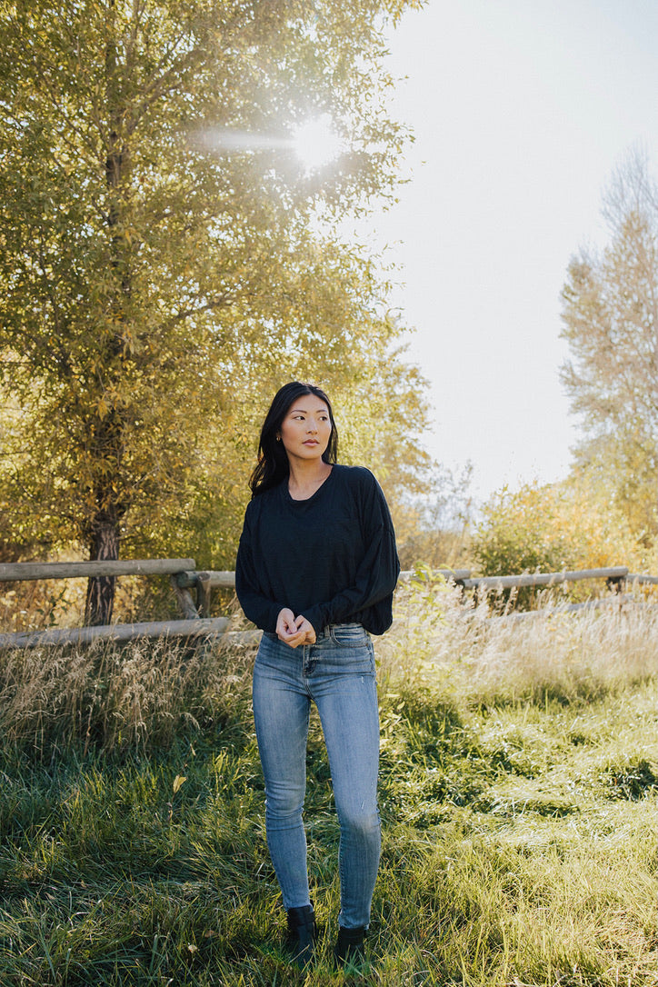 Carolina Elastic Waist Tee - FINAL SALE