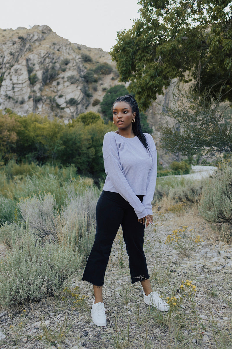 Cozy Thermal Basic Tee - FINAL SALE