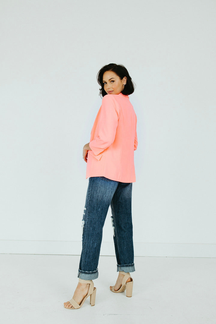 Millie Ruched Blazer