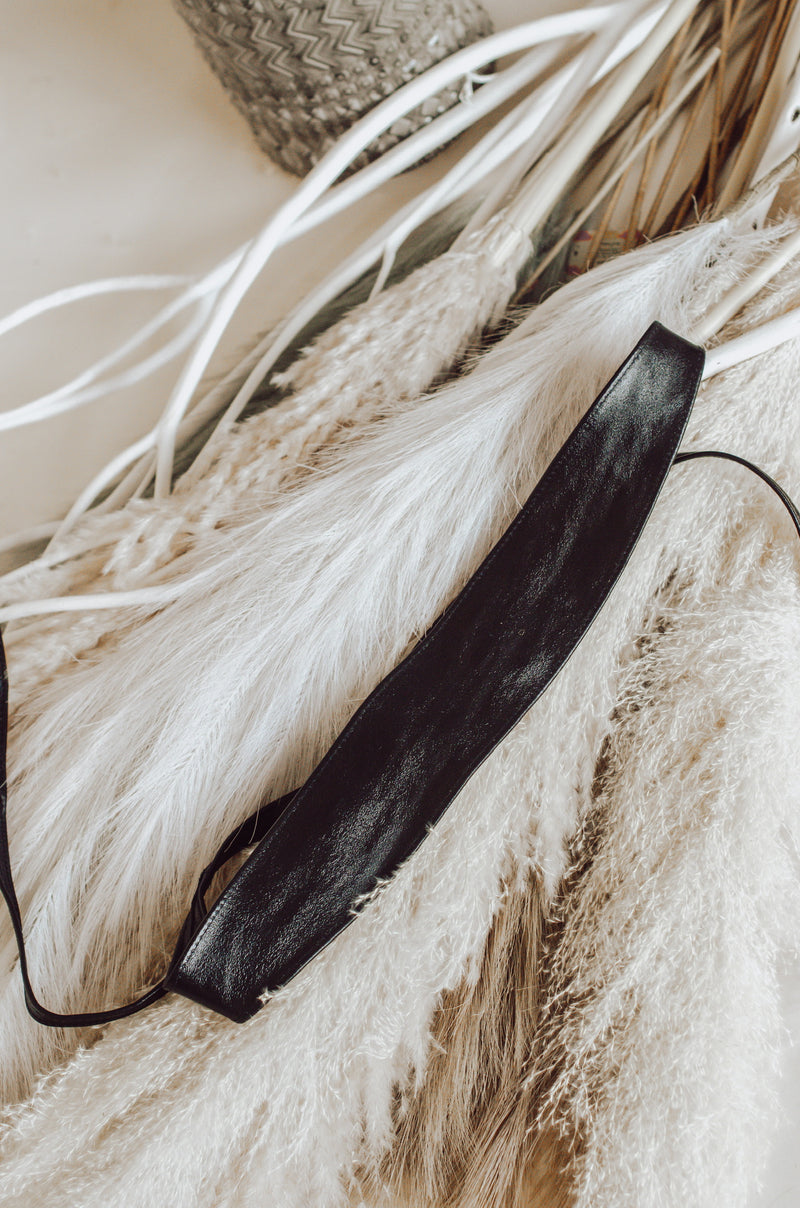 Charamine Leather Wrap