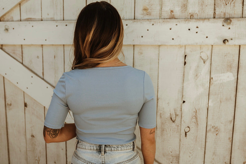 Marly Ribbed Top - FINAL SALE