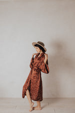 Alessandra Silky Kimono