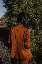 Giovanni Ruched Blazer