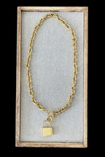 Maya Toggle Lock Necklace