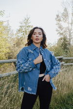 Kingston Checkered Denim Jacket