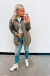 Vines Button Down Coat