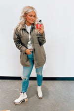 Vines Button Down Coat