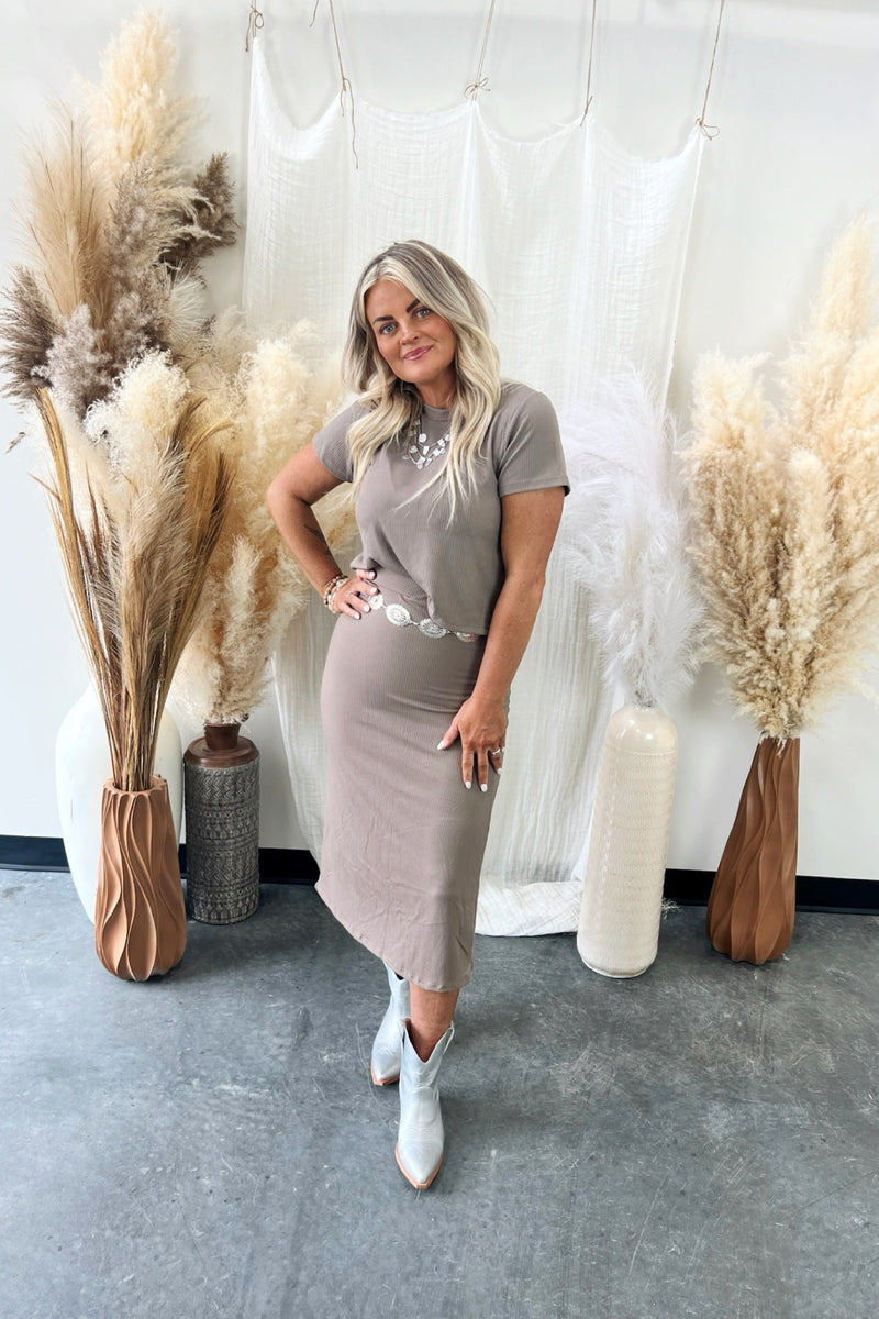 Raina Midi Skirt Set
