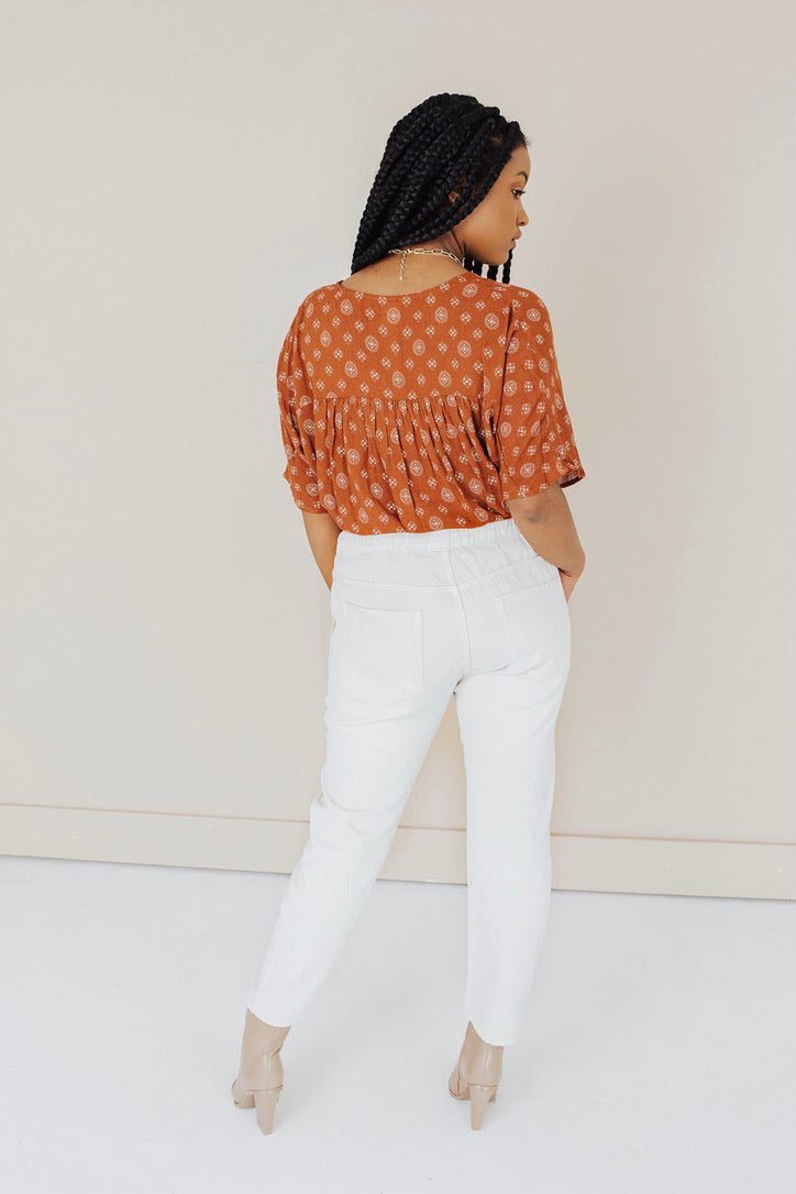 Forrester Button Blouse - FINAL SALE