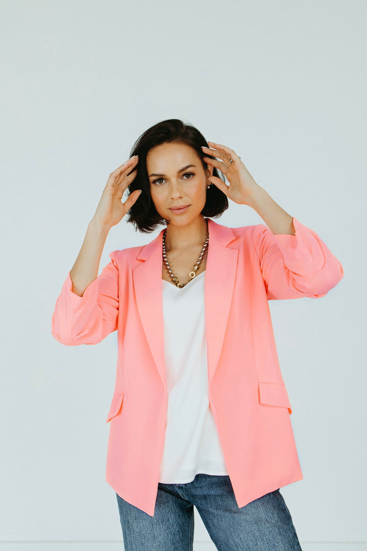 Millie Ruched Blazer