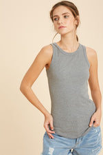 Halsey Fitted Tank Top - FINAL SALE