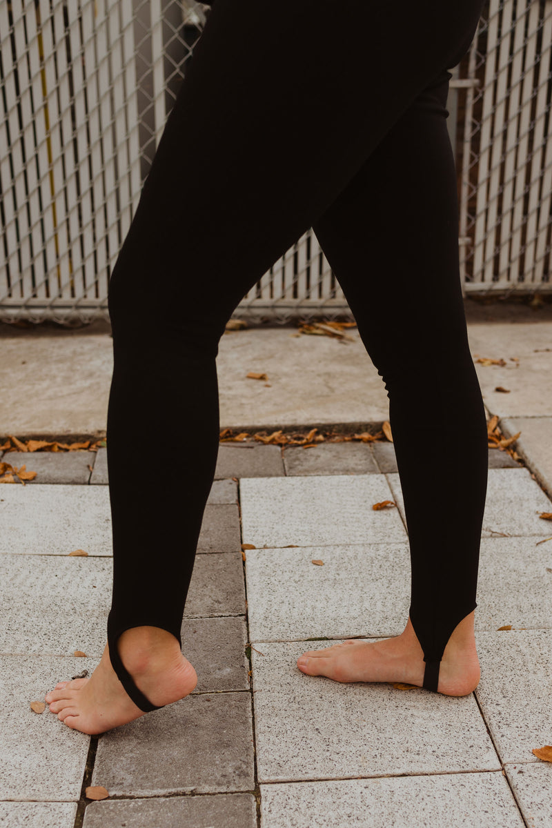 Aero Heel Strap Leggings - FINAL SALE