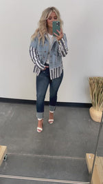 Enzo Denim Hoodie Jacket - FINAL SALE