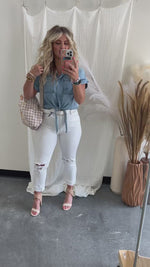 Ronny Front Tie Top