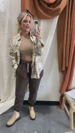 Delray Plaid Shacket