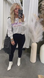 Black Sabbath Crop Top - FINAL SALE