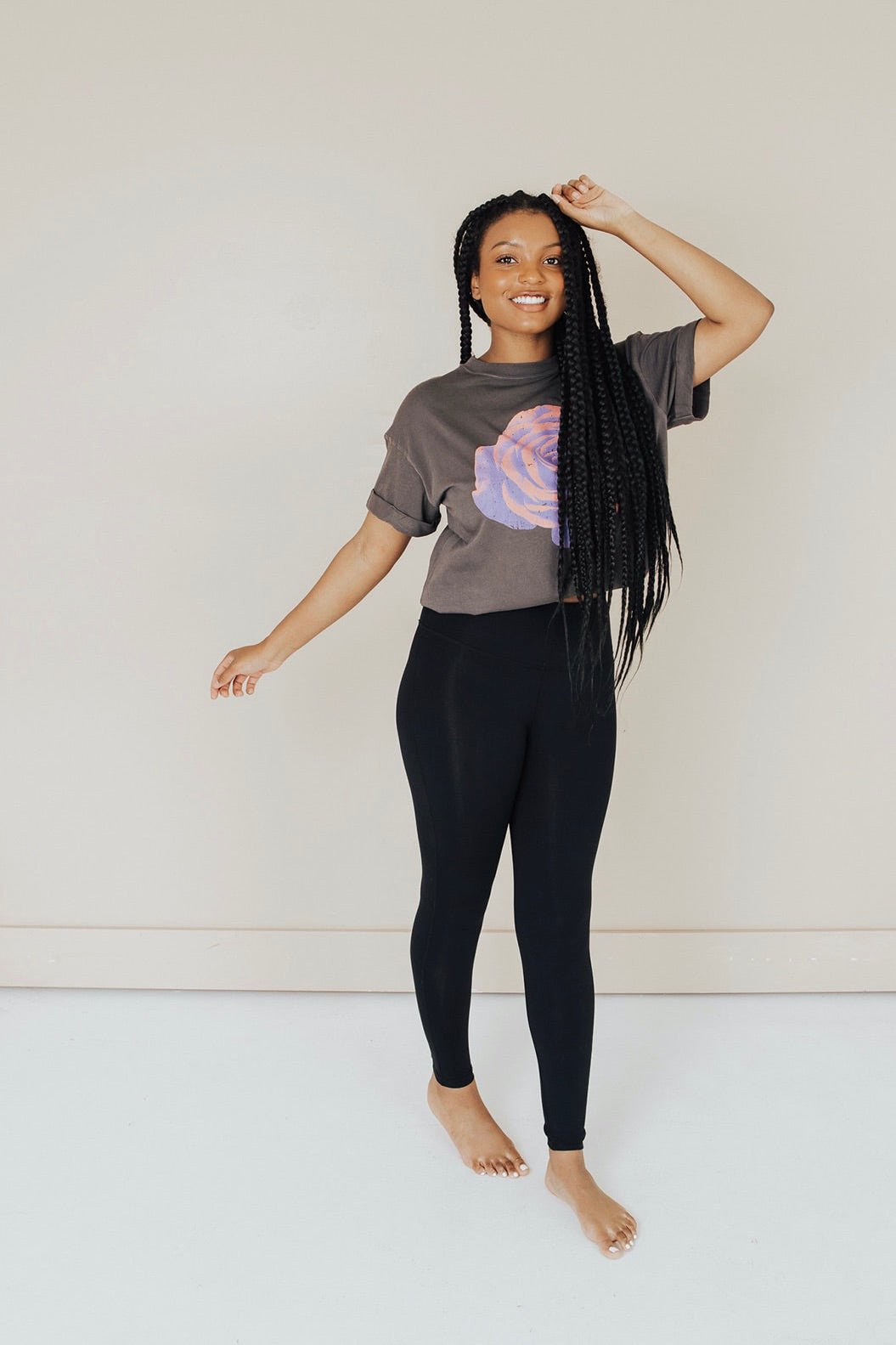 Bronze High Waisted Leggings - FINAL SALE