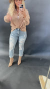 Fabel Distressed Skinny Jeans