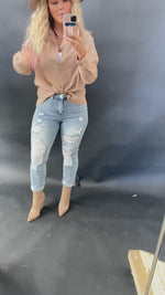 Fabel Distressed Skinny Jeans