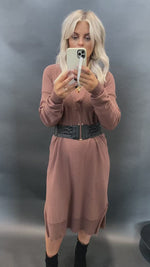 Emerson Collared Midi Sweater Dress - FINAL SALE