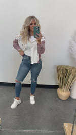 Harley Plaid Hooded Jacket - FINAL SALE