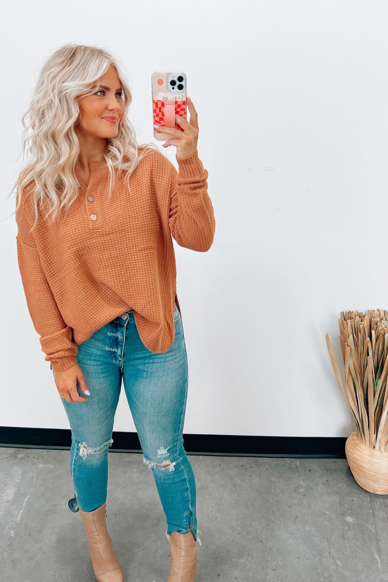 Hazel Henley Knit Sweater