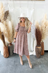 Chambria Leopard Print Midi Dress - FINAL SALE