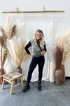 Gabriella Puff Button Vest